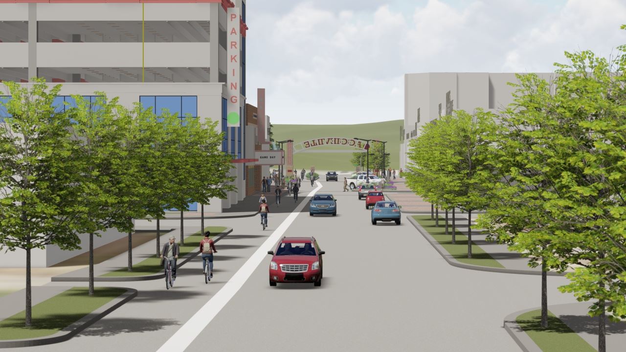 Item 2. Aggieville - N. Manhattan Ave